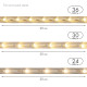 Фотография Дюралайт LED, эффект мерцания (2W) - белый, 36 LED/м, бухта 100м, артикул 121-255