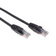 Фотография Патч-корд U/UTP, CAT 6, RJ45-RJ45, 26AWG, LSZH, черный, 1м REXANT, артикул 02-0292-1