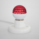 Фотография Лампа шар e27 10 LED Ø50мм красная 24В (постоянное напряжение), артикул 405-612
