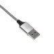Фотография Кабель USB-A – Lightning для Apple, 2,4А, 1м, нейлон, серый REXANT, артикул 18-4245