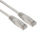 Фотография Шнур коммутационный, патч-корд F/UTP RJ45-RJ45, CAT 6, ZH нг(А)-HF, серый, 1,5м REXANT, артикул 18-8104-1