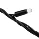 Фотография Гирлянда светодиодная Занавес 2х6м 1520 LED БЕЛЫЙ черный ПВХ IP65 эффект водопада 230В не соединяется NEON-NIGHT контроллер в комплекте, артикул 235-265