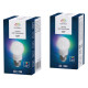 Фотография Лампа шар Е27 9 LED Ø50мм RGB, артикул 405-512