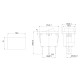 Фотография Выключатель клавишный 12V 15А (3с) ON-OFF желтый  с подсветкой  Mini  (RWB-206-1, SC-768)  REXANT, артикул 36-2172