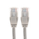 Фотография Патч-корд U/UTP, CAT 6A (10G), RJ45-RJ45, 28AWG, LSZH, серый, 2м REXANT, артикул 02-0380-2