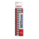 Фотография Батарейка алкалиновая AA/LR6, 1,5В, 12 шт, блистер REXANT, артикул 30-1026