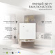 Фотография Умный Wi-Fi выключатель однокнопочный белый SECURIC, артикул SEC-HV-801W