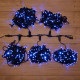 Фотография Гирлянда LED ClipLight 24V, 5 нитей по 20 метров, цвет диодов Синий, Flashing (Белый), артикул 323-603