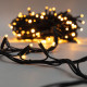 Фотография Гирлянда Твинкл Лайт 20 м, 240 LED ТЕПЛЫЙ БЕЛЫЙ, черный Каучук, IP67, динамика, 230В соединяется NEON-NIGHT (нужен контроллер 217-204), артикул 303-326