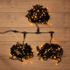 Фотография Гирлянда LED ClipLight 24V, 3 нити по 20 м, свечение с динамикой, цвет диодов Желтый, артикул 323-301