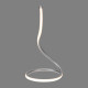 Фотография Светильник декоративный Spiral Uno, LED, 2Вт, 3000К, 5В, серебряный REXANT, артикул 609-031
