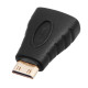 Фотография Переходник штекер mini HDMI - гнездо HDMI REXANT, артикул 17-6801
