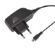Фотография Сетевое зарядное устройство microUSB 220 В (СЗУ) (5 V, max: 2500 mA) шнур 1.2 м черное REXANT, артикул 16-0260