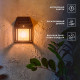 Фотография Светильник садовый Кингс, 3000К, встроенный аккумулятор, солнечная панель, коллекция Лондон REXANT, артикул 602-2418
