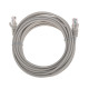 Фотография Патч-корд U/UTP, CAT 5e, RJ45-RJ45, 26AWG, LSZH, серый, 5м REXANT, артикул 02-0100-5