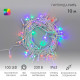 Фотография Гирлянда светодиодная Нить 10м 100 LED МУЛЬТИКОЛОР белый ПВХ IP65 постоянное свечение 230В соединяется NEON-NIGHT нужен шнур 303-500-1, артикул 305-169
