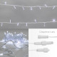 Фотография Гирлянда светодиодная Нить 10м 100 LED БЕЛЫЙ прозрачный ПВХ IP65 постоянное свечение 230В соединяется NEON-NIGHT нужен шнур 303-500-1, артикул 305-185