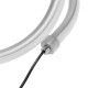 Фотография Светильник декоративный Spiral Uno, LED, 2Вт, 3000К, 5В, серебряный REXANT, артикул 609-031