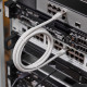 Фотография Шнур коммутационный, патч-корд F/UTP RJ45-RJ45, CAT 6, ZH нг(А)-HF, серый, 1,5м REXANT, артикул 18-8104-1
