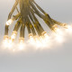 Фотография Гирлянда Сеть 1,5х1,5м, прозрачный ПВХ, 96 LED Теплый белый, артикул 215-106