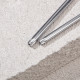 Фотография Набор ключей имбусовых Tamper-Torx KRANZ 9 шт., ТТ10-ТТ50, закаленные, удлиненные, никель, артикул KR-12-5221