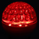 Фотография Лампа шар e27 10 LED Ø50мм красная 24В (постоянное напряжение), артикул 405-612