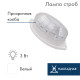 Фотография Лампа-строб накладная 30 LED белая, артикул 415-115