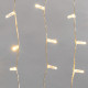 Фотография Гирлянда светодиодная Бахрома (Айсикл), 4,8х0,6м, 176 LED ТЕПЛЫЙ БЕЛЫЙ, прозрачный ПВХ, IP65, постоянное свечение, 230В NEON-NIGHT (нужен шнур питания 303-500-1), артикул 255-146