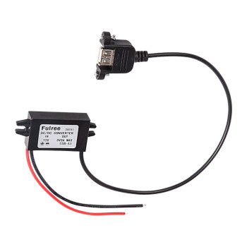 Фотография Адаптер DC 12 V-гнездо USB-A 5 V 3 A REXANT, артикул 16-0601
