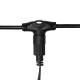 Фотография Гирлянда LED ClipLight 24V, 5 нитей по 20 метров, цвет диодов Синий, Flashing (Белый), артикул 323-603