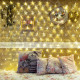 Фотография Гирлянда Сеть 1,5х1,5м, прозрачный ПВХ, 96 LED Теплый белый, артикул 215-106