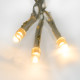 Фотография Гирлянда Твинкл Лайт 4 м, прозрачный ПВХ, 25 LED, цвет ТЕПЛЫЙ БЕЛЫЙ, артикул 303-166