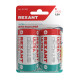 Фотография Батарейка алкалиновая D/LR20, 1,5В, 2 шт, блистер REXANT, артикул 30-1020