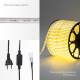 Фотография Дюралайт LED, постоянное свечение (2W) - ТЕПЛЫЙ БЕЛЫЙ, 36 LED/м, бухта 100м, артикул 121-126