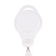 Фотография Лупа на струбцине круглая 5D с подсветкой 96 SMD LED, теплый и холодный свет, ø127мм, белая REXANT, артикул 31-0535