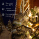 Фотография Гирлянда светодиодная Нить 10м 100 LED БЕЛЫЙ прозрачный ПВХ IP65 постоянное свечение 230В соединяется NEON-NIGHT нужен шнур 303-500-1, артикул 305-185