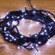 Фотография Гирлянда Твинкл Лайт 20 м, 200 LED БЕЛЫЙ, черный ПВХ, IP65, динамика, 230В соединяется NEON-NIGHT (нужен контроллер 217-204), артикул 303-145