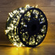 Фотография Гирлянда LED Clip Light 12V шаг 150 мм, цвет диодов ТЕПЛЫЙ БЕЛЫЙ, Flashing (Белый), артикул 325-146
