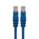Фотография Патч-корд U/UTP, CAT 6, RJ45-RJ45, 26AWG, LSZH, синий, 1,5м REXANT, артикул 02-0294-105