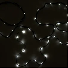 Гирлянда нить (стринг-метеор с динамикой) 4М (IP44) 24V БЕЛЫЙ NEON-NIGHT