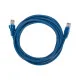 Фотография Патч-корд U/UTP, CAT 5e, RJ45-RJ45, 26AWG, LSZH, синий, 3м REXANT, артикул 02-0104-3