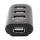 Фотография Разветвитель USB 2.0 на 4 порта REXANT, артикул 18-4105