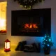 Фотография Декоративный LED-фонарь с эффектом снегопада и подсветкой Дед Мороз, теплое белое свечение NEON-NIGHT, артикул 501-062