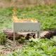 Фотография Мангал сборный походный, 350х250х350мм, в пленке СОКОЛ, артикул 62-0003