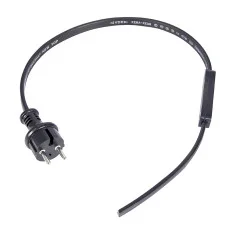 Набор для подключения двухжильной гирлянды Belt-light (шнур питания 1,5м с вилкой, коннектор) NEON-NIGHT