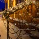 Фотография Гирлянда светодиодная Нить 10м 100 LED СИНИЙ прозрачный ПВХ IP65 эффект мерцания 24В соединяется NEON-NIGHT нужен трансформатор 531-100/531-200, артикул 305-253