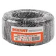 Фотография Кабель витая пара U/UTP, CAT 5e, PE, 4PR, 24AWG, OUTDOOR, SOLID, черный, 50м, REXANT, артикул 01-0045-50