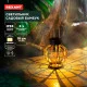 Фотография Светильник садовый Бамбук, 18см, 3000К, встроенный аккумулятор, солнечная панель, коллекция Бали REXANT, артикул 602-2408