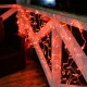 Фотография Гирлянда светодиодная Занавес 2x0,8м 160 LED КРАСНЫЙ прозрачный ПВХ IP65 постоянное свечение 230В соединяется NEON-NIGHT шнур в комплекте, артикул 235-102
