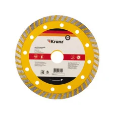 Диск алмазный отрезной Turbo 150x22,2x2,4x10мм KRANZ